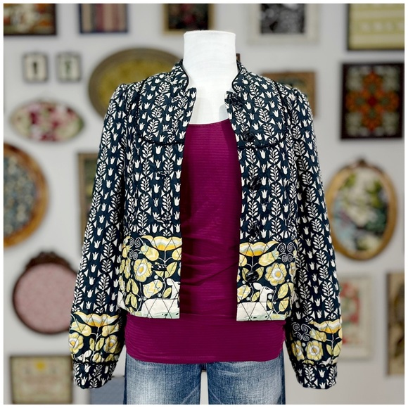 2007 Anthro “Quilted Yardbird Jacket” by Elevenses - Picture 10 of 16